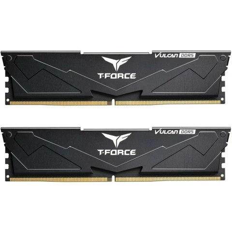 Оперативная память 64Gb DDR5 6000MHz Team T-Force Vulcan (FLBD564G6000HC38ADC01) (2x32Gb KIT)