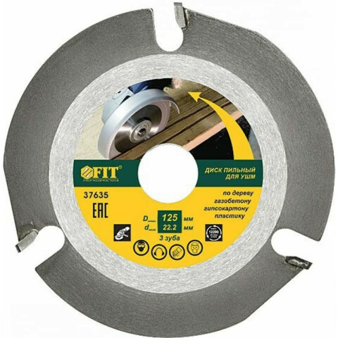 Диск пильный FIT 37635