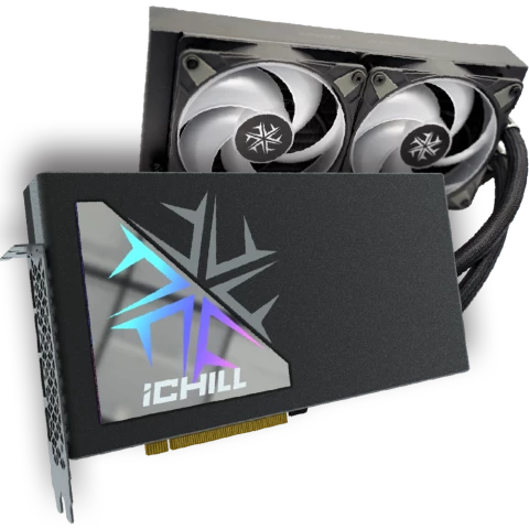 Видеокарта NVIDIA GeForce RTX 4080 Super INNO3D iChill Black 16Gb (C408SB-166XX-18700006)