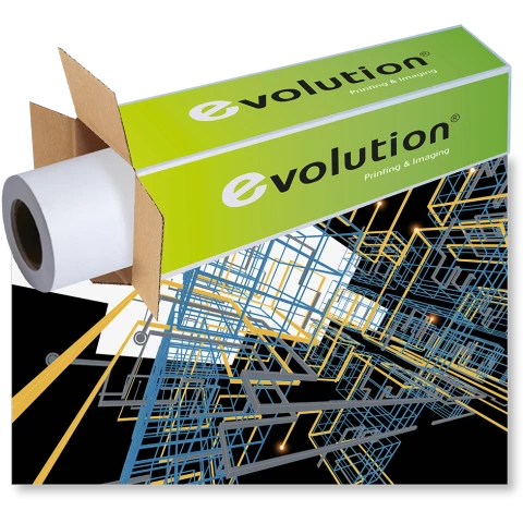 Бумага Technoevolab EVOLUTION Premium Coated Paper (610 мм x 30 м, 120 г/м2)