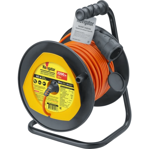 Силовой удлинитель Navigator NPE-LM-40-X-2х1