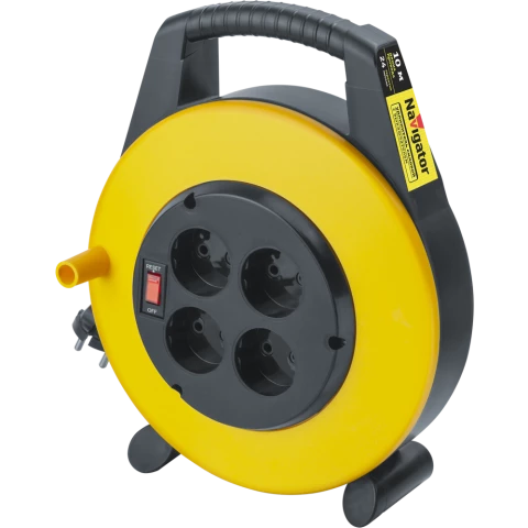 Силовой удлинитель Navigator NPE-RС-04-10-X-2х0.75