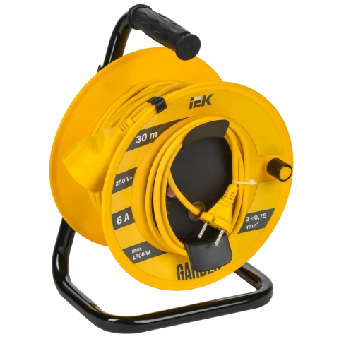 Удлинитель на катушке IEK GD-KP40-06-01-30