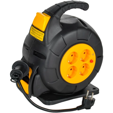 Удлинитель на катушке IEK TW-KP27-16-04-10