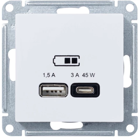 Розетка USB Schneider Electric AtlasDesign ATN000129