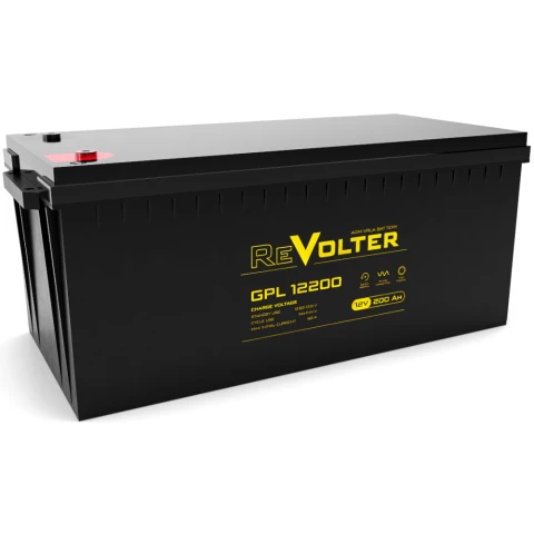 Аккумуляторная батарея REVOLTER GPL 12200