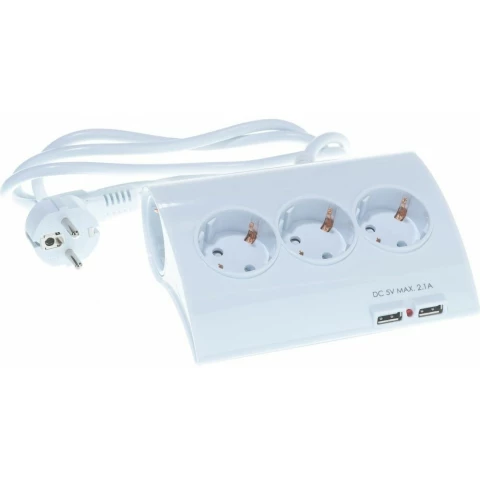 Сетевой удлинитель СТАРТ S 5x1 ZD 2 USB