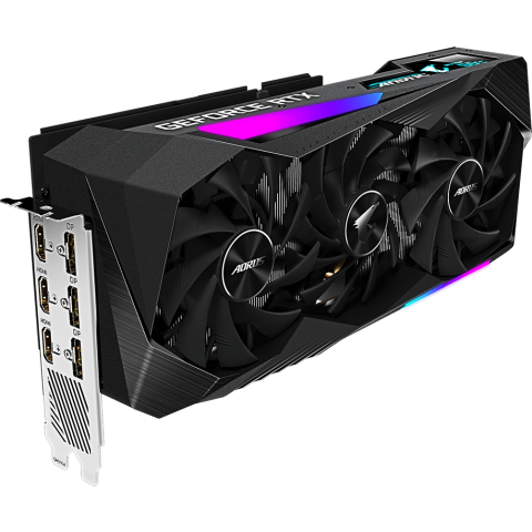 Видеокарта NVIDIA GeForce RTX 3060 Ti Gigabyte 8Gb (GV-N306TAORUS M-8GD)