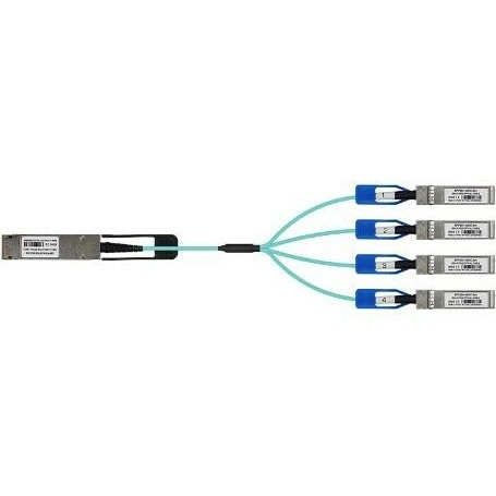 Кабель QSFP28 LR-LINK (Linkreal) LRAOC-QSFP28-4SFP28-5M