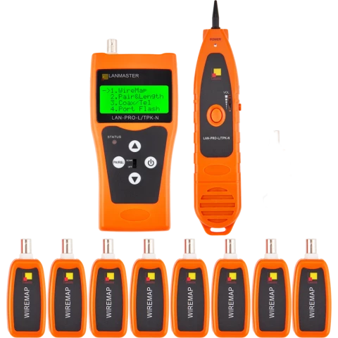 Тестер кабеля Lanmaster LAN-PRO-L/TPK-N-8R