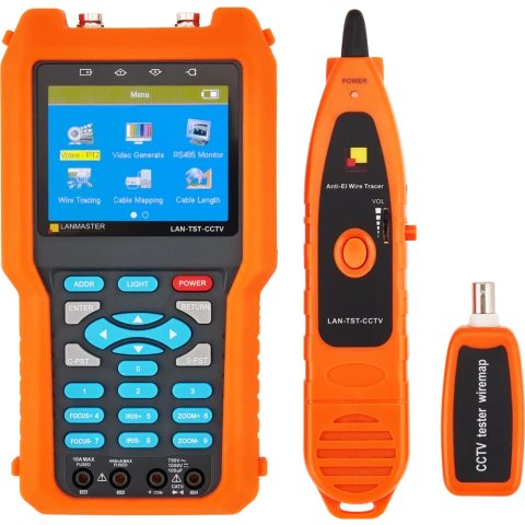 Тестер для сетей видеонаблюдения Lanmaster LAN-TST-CCTV