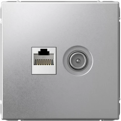 Розетка RJ-45 + TV Systeme Electric ArtGallery GAL000389