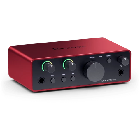 Звуковая карта Focusrite Scarlett Solo 4th Generation