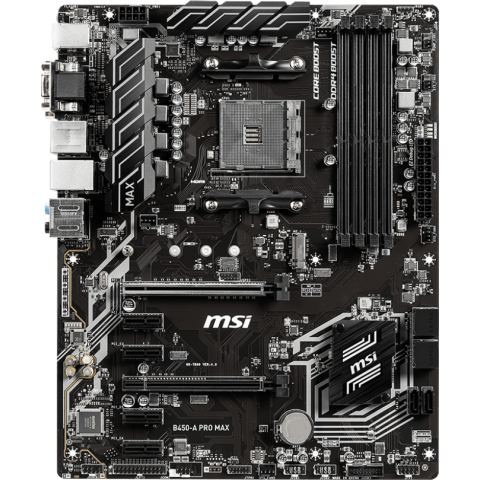Материнская плата MSI B450-A PRO MAX