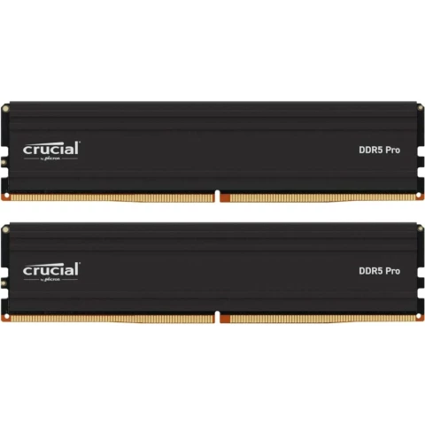 Оперативная память 32Gb DDR5 5600MHz Crucial (CP2K16G56C46U5) (2x16Gb KIT)