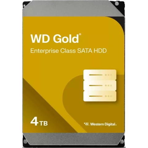 Жёсткий диск 4Tb SATA-III WD Gold (WD4004FRYZ)