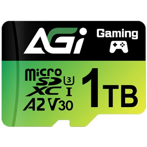Карта памяти 1Tb MicroSD AGI TF138 + SD адаптер