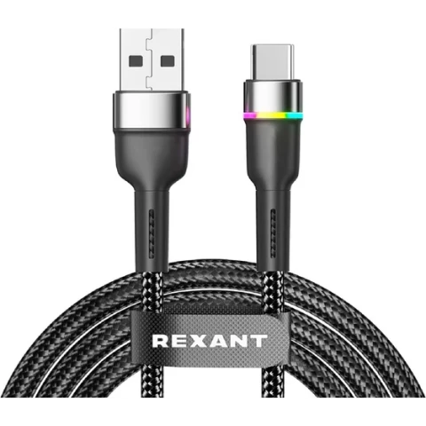 Кабель USB - USB Type-C, 1м, Rexant 18-7065