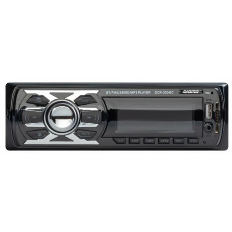 Автомагнитола Digma DCR-300MC