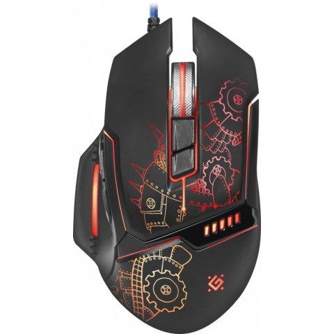 Мышь Defender Kill'em All GM-480L Black (52480)