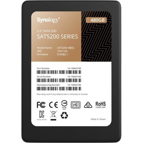 Накопитель SSD Synology SAT5200-480G
