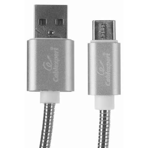Кабель USB - USB Type-C, 1.8м, Gembird CC-G-USBC02S-1.8M
