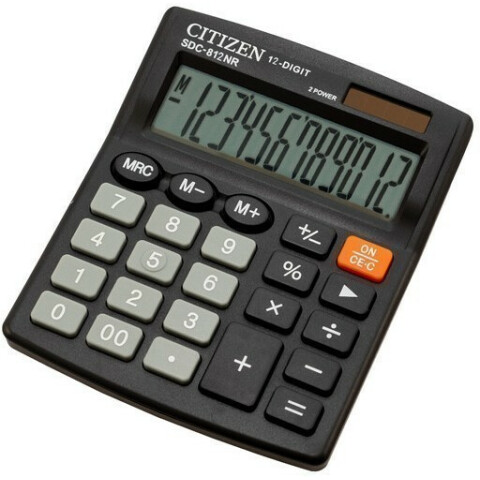 Калькулятор Citizen SDC-812NR