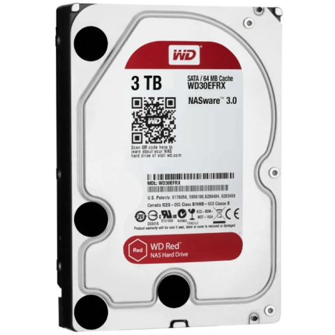 Жёсткий диск 3Tb SATA-III WD Red (WD30EFAX)