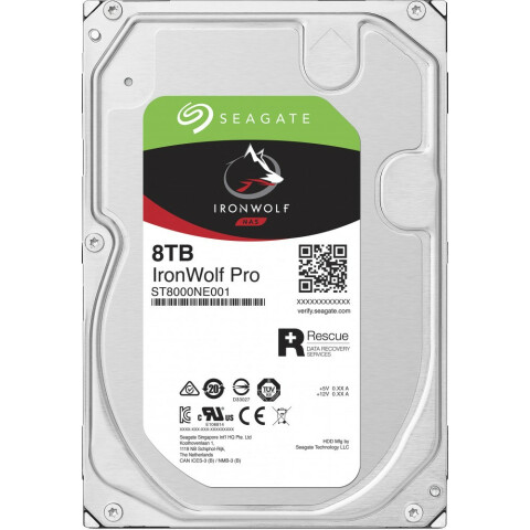 Жёсткий диск 8Tb SATA-III Seagate IronWolf Pro (ST8000NE001)