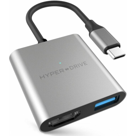 USB-концентратор Hyper Drive HD259A Grey