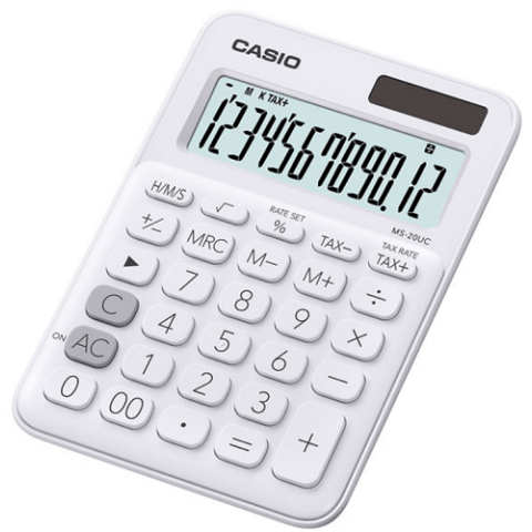 Калькулятор CASIO MS-20UC-WE-S-EC