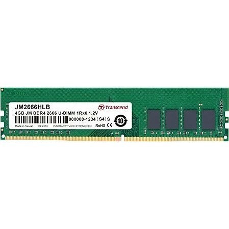 Оперативная память 4Gb DDR4 2666MHz Transcend (JM2666HLH-4G)