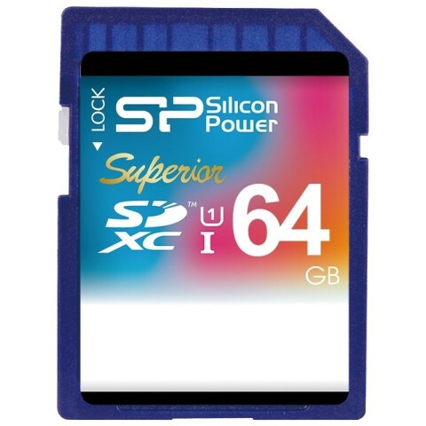 Карта памяти 64Gb SD Silicon Power (SP064GBSDXCU1V10)