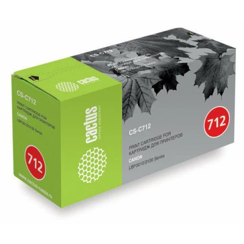 Картридж Cactus CS-C712S Black