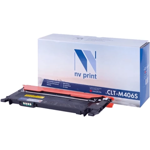 Картридж NV Print CLT-M406S Magenta