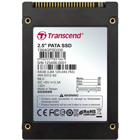 Накопитель SSD 64Gb Transcend 330 (TS64GPSD330) OEM