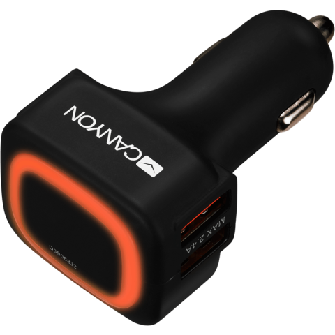 Автомобильное зарядное устройство Canyon CNE-CCA05B