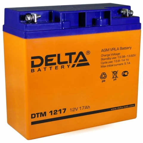Аккумуляторная батарея Delta DTM1217