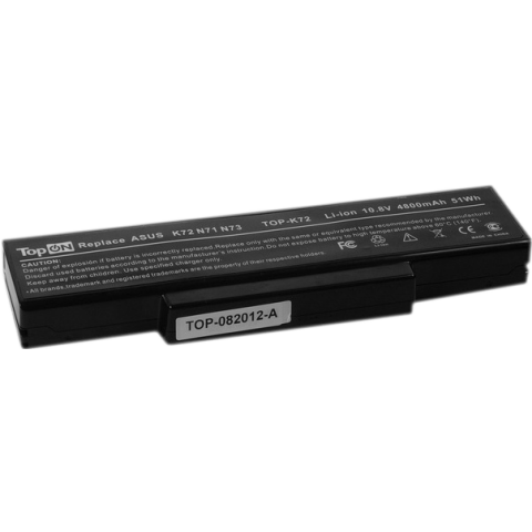 Аккумулятор для ноутбука TopON TOP-K72