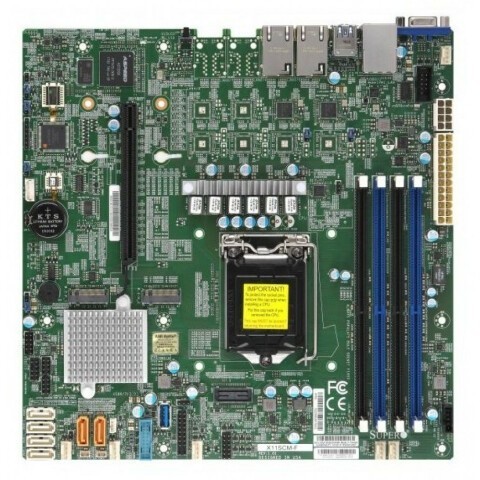Серверная материнская плата SuperMicro X11SCM-F-O