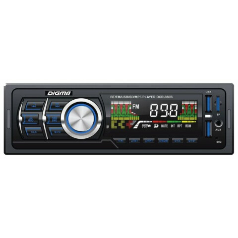 Автомагнитола Digma DCR-350B