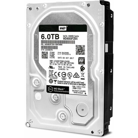 Жёсткий диск 6Tb SATA-III WD Black (WD6003FZBX)