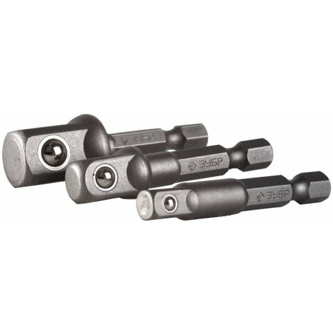 Адаптеры для торцевых головок ЗУБР 26756-H3