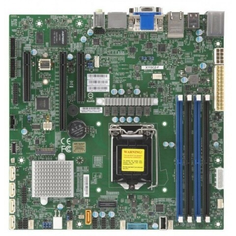Серверная материнская плата SuperMicro X11SCZ-F-O