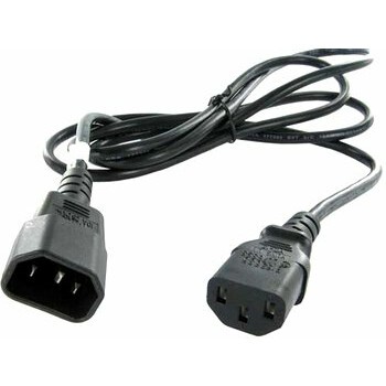 Кабель питания IEC-320-C13 - IEC-320-C14, 3м, Telecom TP020-IEC320-C13/C14-3.0-BK