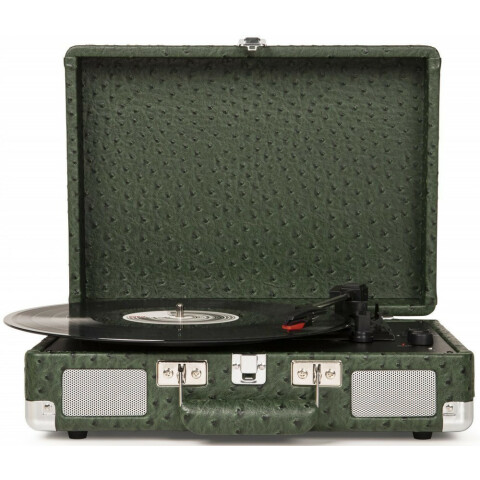 Виниловый проигрыватель Crosley Cruiser Deluxe CR8005D Green Ostrich