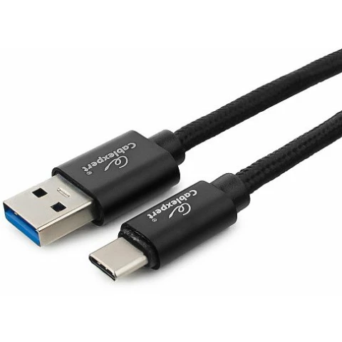 Кабель USB - USB Type-C, 1м, Gembird CC-P-USBC03Bk-1M
