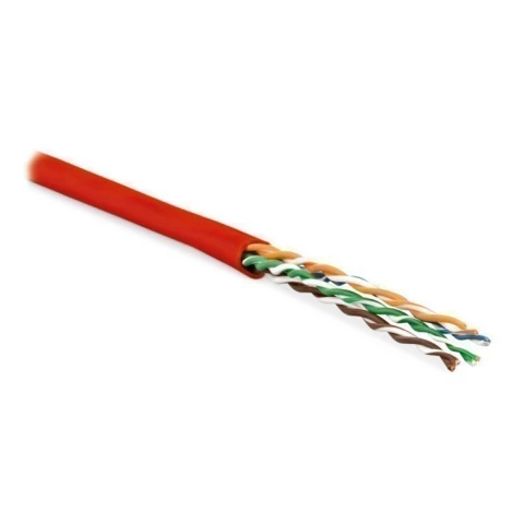 Бухта Hyperline UUTP4-C5E-P24-IN-LSZH-RD-100, 100м