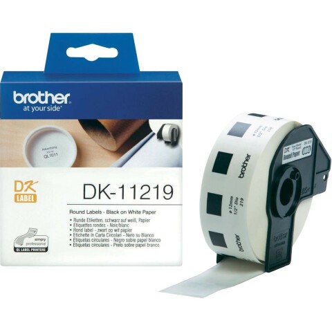 Адресные наклейки Brother DK11219