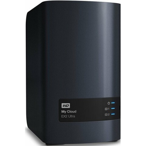 Сетевое хранилище (NAS) WD My Cloud EX2 Ultra 8Tb (WDBSHB0080JCH-EEUE)